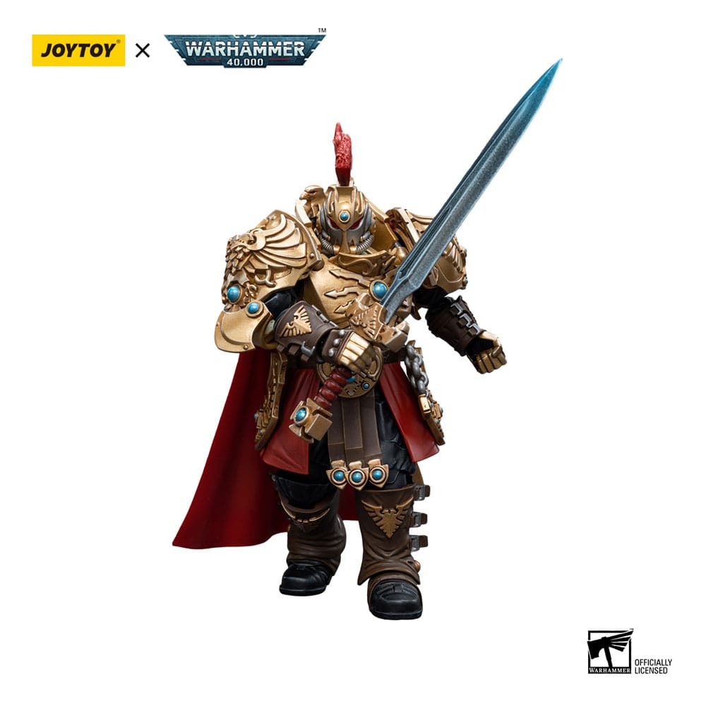 Warhammer 40k Action Figure 1/18 Adeptus Custodes Blade Champion 12cm4