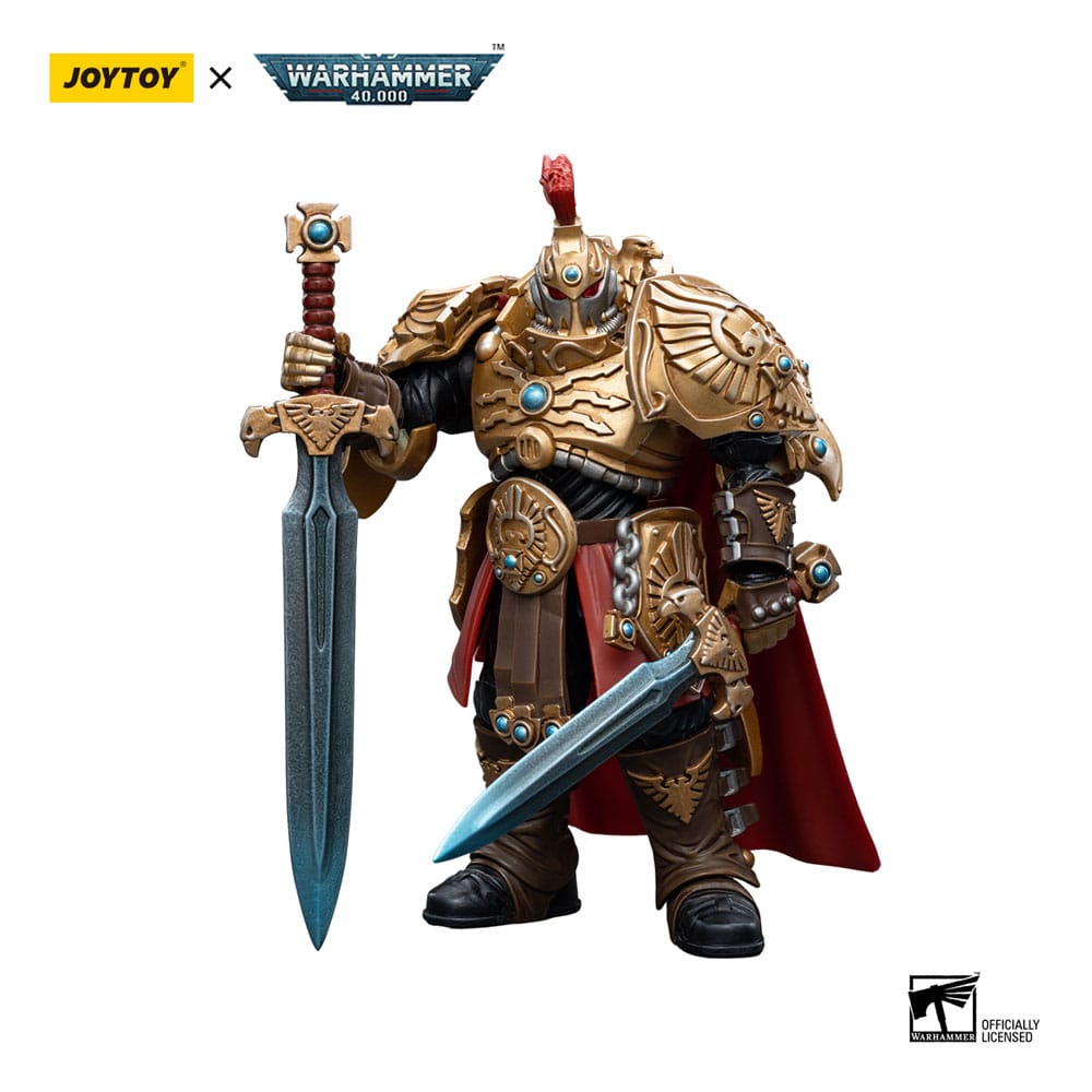 Warhammer 40k Action Figure 1/18 Adeptus Custodes Blade Champion 12cm1
