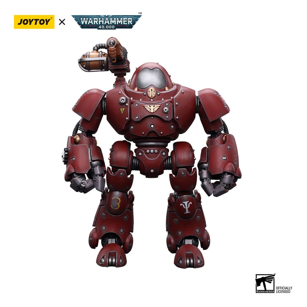 Warhammer 40k Action Figure 1/18 Adeptus Mechanicus Kastelan Robot with Incendine Combustor 12cm2