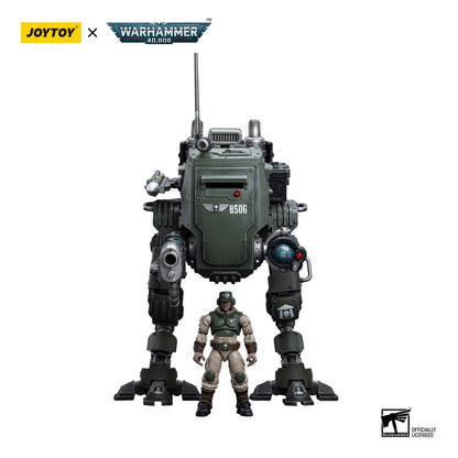 Warhammer 40k Action Figure 1/18 Astra Militarum Cadian Armoured Sentinel 12cm1