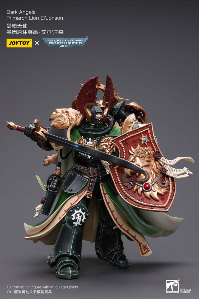 Warhammer 40k Action Figure 1/18 Dark Angels Primarch Lion El' Jonson 18cm4