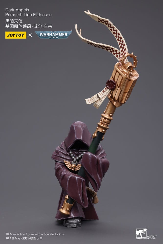 Warhammer 40k Action Figure 1/18 Dark Angels Primarch Lion El' Jonson 18cm12