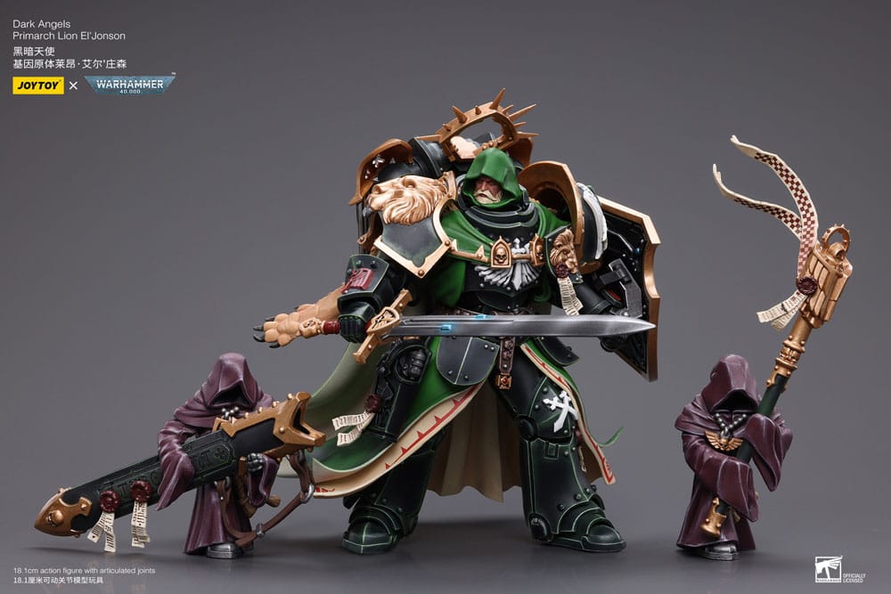 Warhammer 40k Action Figure 1/18 Dark Angels Primarch Lion El' Jonson 18cm19