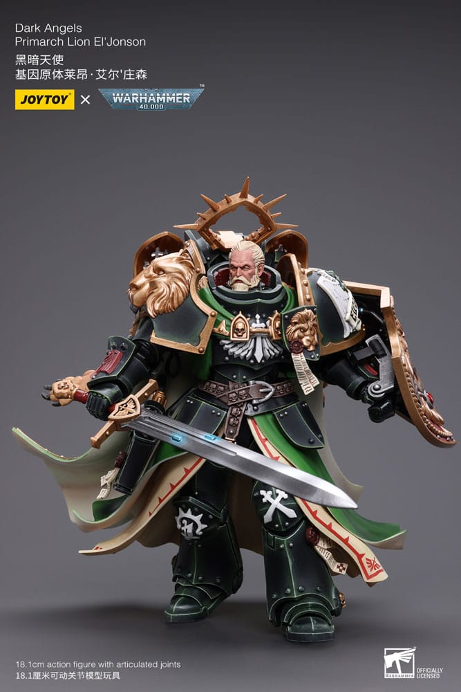Warhammer 40k Action Figure 1/18 Dark Angels Primarch Lion El' Jonson 18cm23