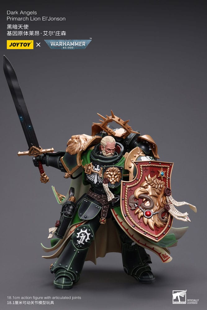 Warhammer 40k Action Figure 1/18 Dark Angels Primarch Lion El' Jonson 18cm22