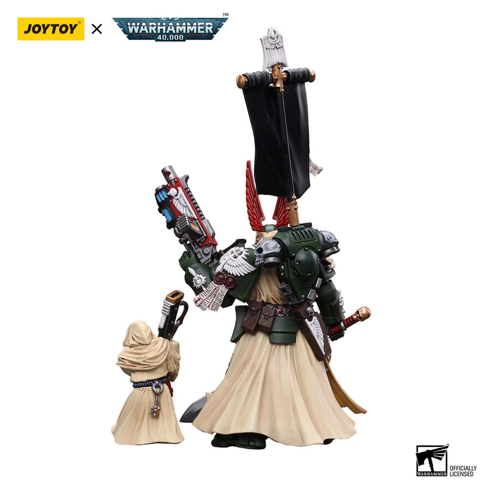 Warhammer 40k Action Figure 1/18 Dark Angels Supreme Grand Master Azrael 13cm16