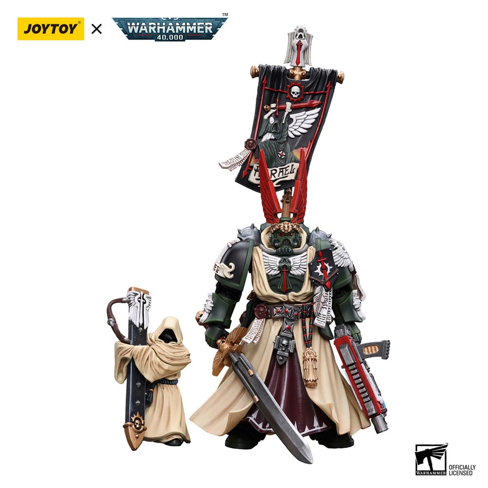 Warhammer 40k Action Figure 1/18 Dark Angels Supreme Grand Master Azrael 13cm1