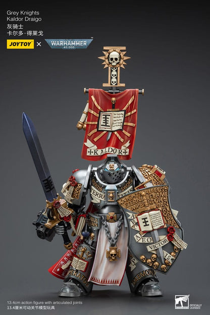 Warhammer 40k Action Figure 1/18 Grey Knights Kaldor Draigo 12cm8