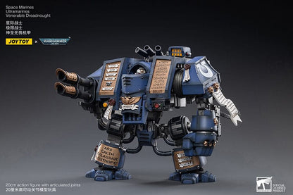 Warhammer 40k Action Figure 1/18 Space Marines Ultramarines Venerable Dreadnought 19cm6