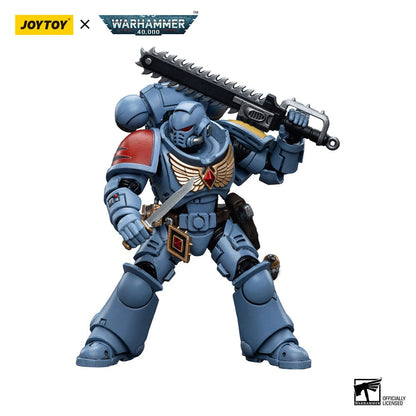 Warhammer 40k Action Figure 1/18 Space Wolves Intercessors 12cm16