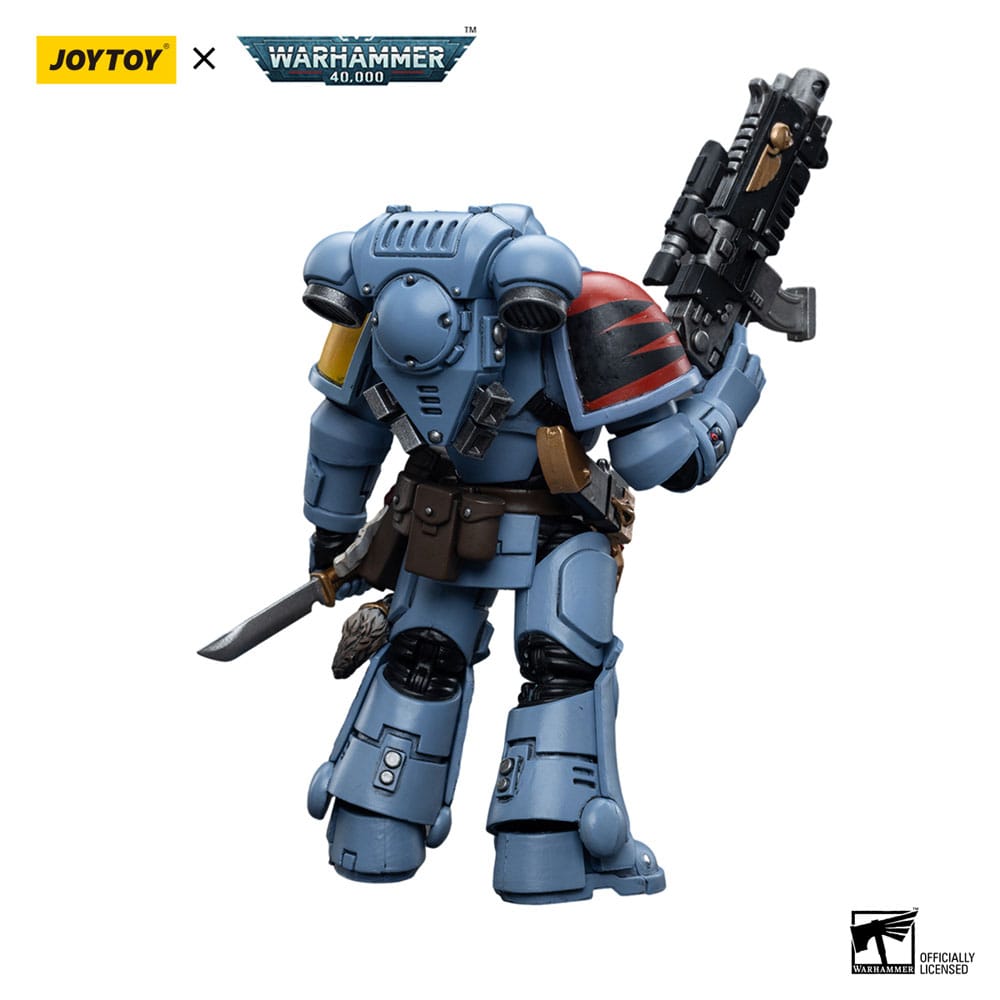 Warhammer 40k Action Figure 1/18 Space Wolves Intercessors 12cm15