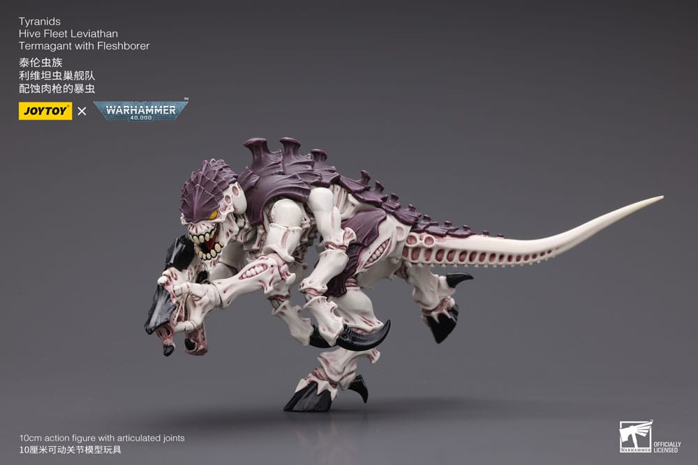 Warhammer 40k Action Figure 1/18 Tyranids Hive Fleet Leviathan Termagant with Fleshborer 12cm4
