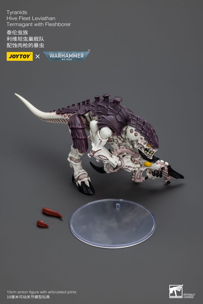 Warhammer 40k Action Figure 1/18 Tyranids Hive Fleet Leviathan Termagant with Fleshborer 12cm2