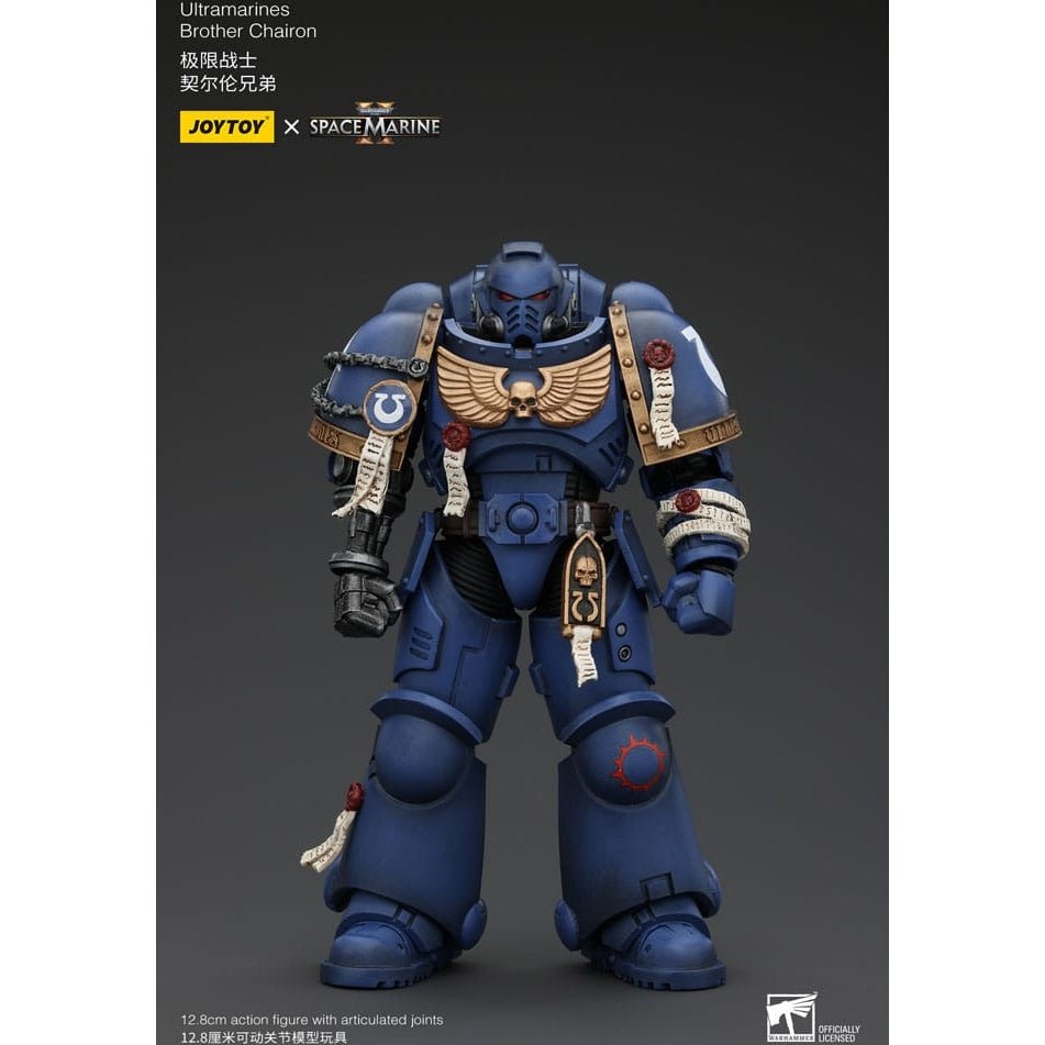 Warhammer 40k Action Figure 1/18 Uitramarines Brother Chairon 13cm3