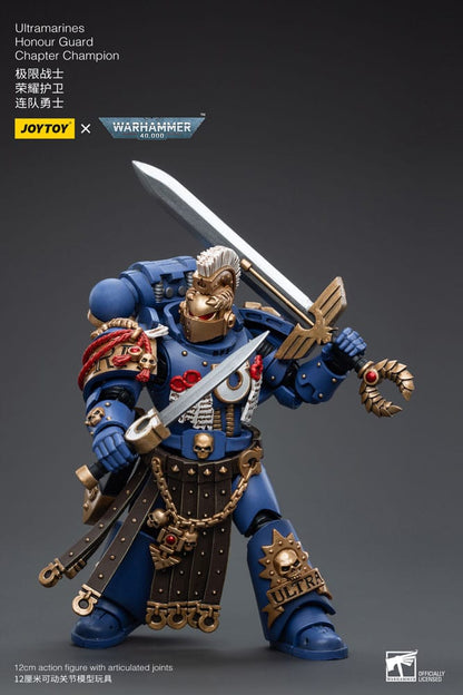 Warhammer 40k Action Figure 1/18 Ultramarines Honour Guard Chapter Champion 12cm7