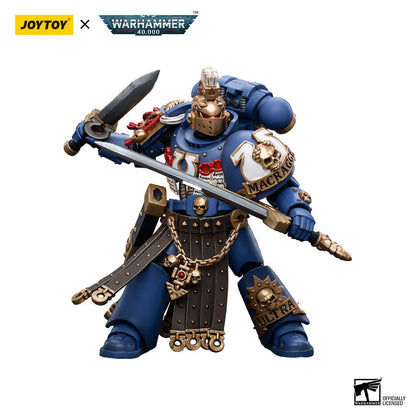 Warhammer 40k Action Figure 1/18 Ultramarines Honour Guard Chapter Champion 12cm16