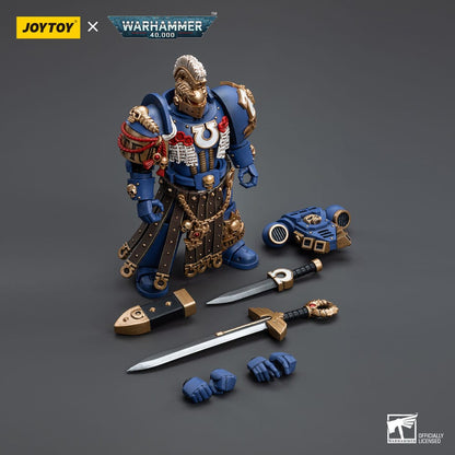 Warhammer 40k Action Figure 1/18 Ultramarines Honour Guard Chapter Champion 12cm14