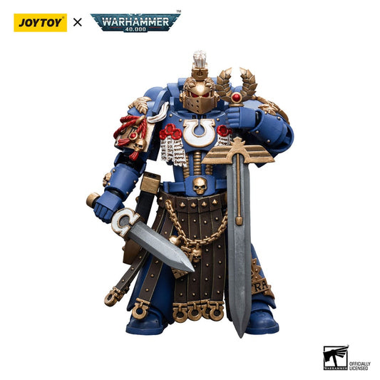 Warhammer 40k Action Figure 1/18 Ultramarines Honour Guard Chapter Champion 12cm1