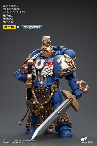 Warhammer 40k Action Figure 1/18 Ultramarines Honour Guard Chapter Champion 12cm4