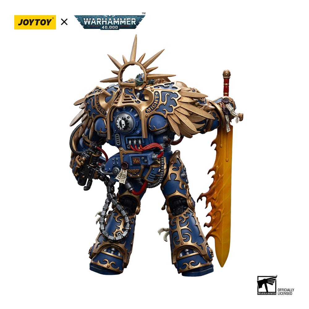 Warhammer 40k Action Figure 1/18 Ultramarines Primarch Roboute Guilliman 12cm2