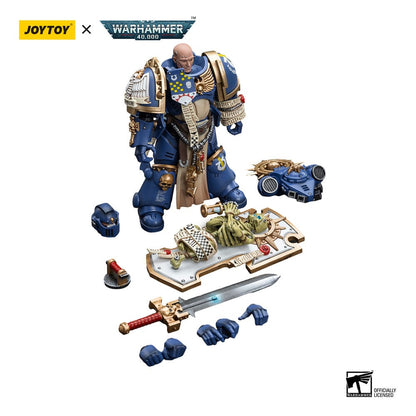 Warhammer 40k Action Figure 1/18 Ultramarines Primaris Captain with Relic Shield and Power Sword 12cm5