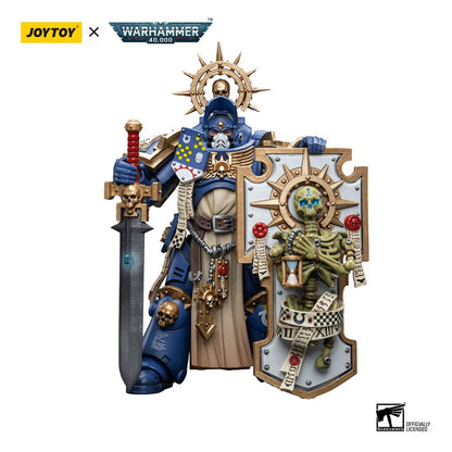 Warhammer 40k Action Figure 1/18 Ultramarines Primaris Captain with Relic Shield and Power Sword 12cm1