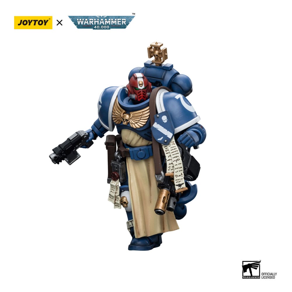 Warhammer 40k Action Figure 1/18 Ultramarines Sternguard Veteran Sergeant 12cm5