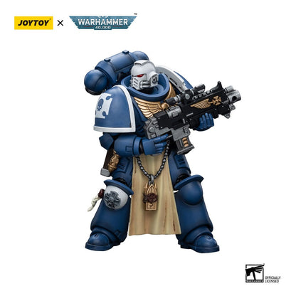 Warhammer 40k Action Figure 1/18 Ultramarines Sternguard Veteran with Bolt Rifle 12cm5