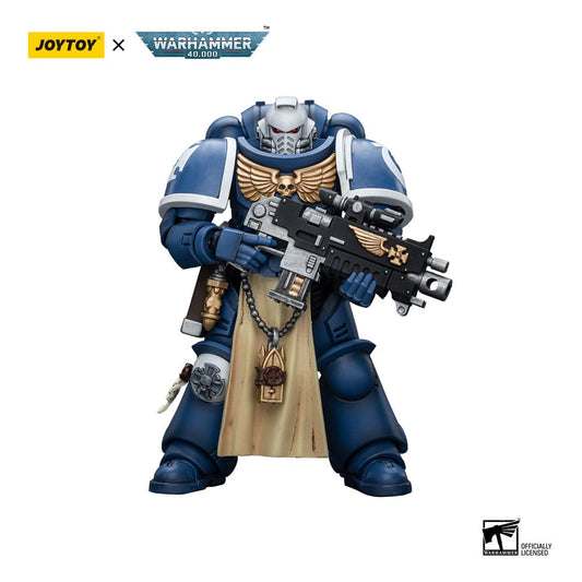 Warhammer 40k Action Figure 1/18 Ultramarines Sternguard Veteran with Bolt Rifle 12cm1