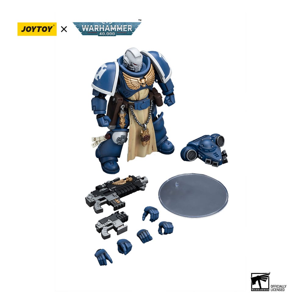 Warhammer 40k Action Figure 1/18 Ultramarines Sternguard Veteran with Bolt Rifle 12cm2