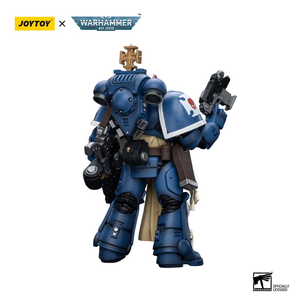 Warhammer 40k Action Figure 1/18 Ultramarines Sternguard Veteran Sergeant 12cm3