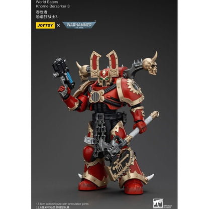 Warhammer 40k Action Figure 1/18 World Eaters Khorne Berzerker 3 13cm2