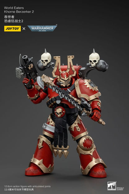 Warhammer 40k Action Figure 1/18 World Eaters Khorne Berzerker 2 13cm5
