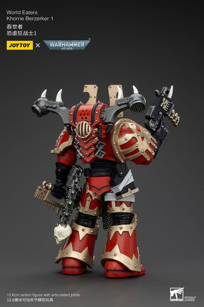 Warhammer 40k Action Figure 1/18 World Eaters Khorne Berzerker 1 13cm3