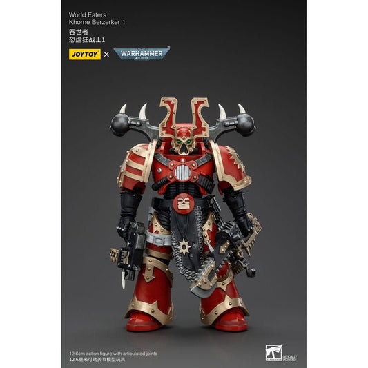 Warhammer 40k Action Figure 1/18 World Eaters Khorne Berzerker 1 13cm1
