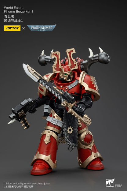 Warhammer 40k Action Figure 1/18 World Eaters Khorne Berzerker 1 13cm4