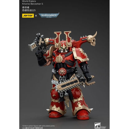 Warhammer 40k Action Figure 1/18 World Eaters Khorne Berzerker 5 13cm2
