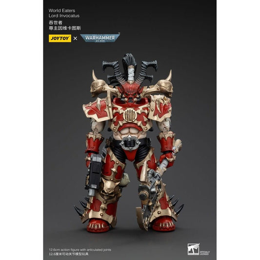 Warhammer 40k Action Figure 1/18 World Eaters Lord Invocatus 13cm1