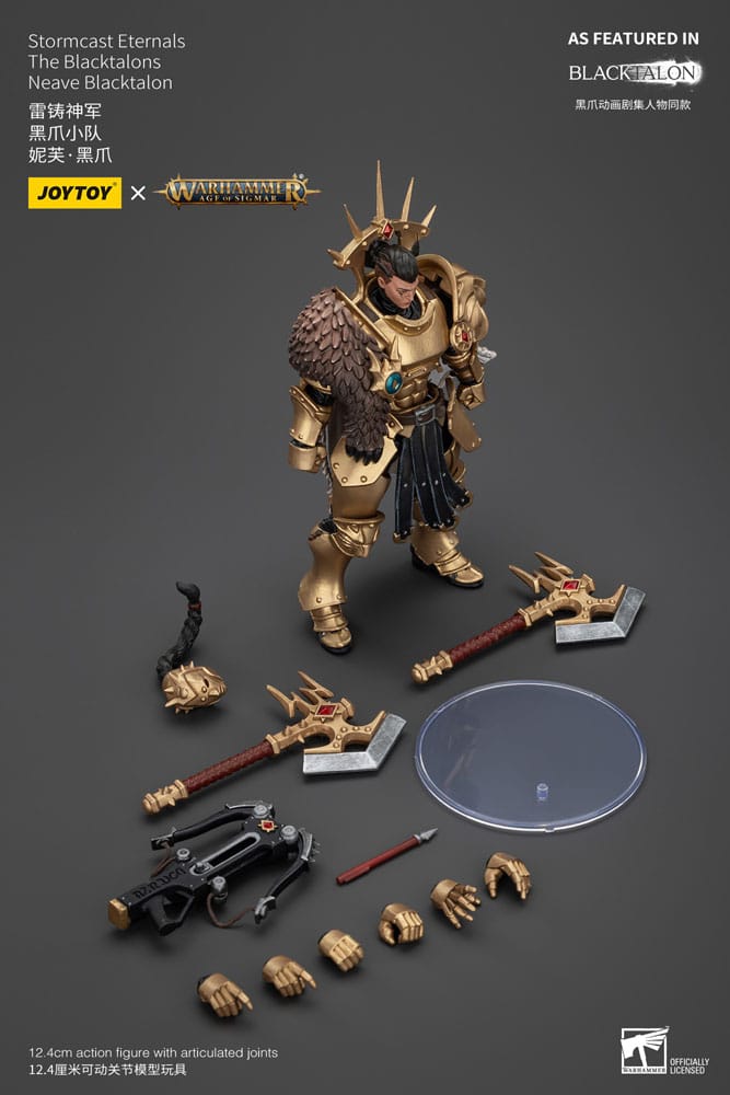 Warhammer Age of Sigmar Action Figure Stormcast Eternals The Blacktalons Neave Blacktalon 20cm9