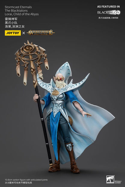 Warhammer Age of Sigmar Action Figure Stormcast Eternals The Blacktalons Lorai Child of the Abyss 20cm3