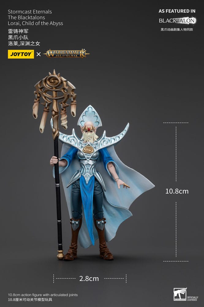 Warhammer Age of Sigmar Action Figure Stormcast Eternals The Blacktalons Lorai Child of the Abyss 20cm11