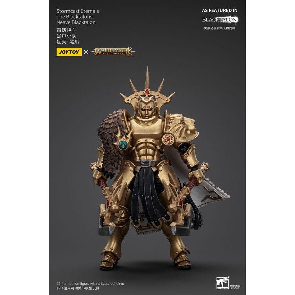 Warhammer Age of Sigmar Action Figure Stormcast Eternals The Blacktalons Neave Blacktalon 20cm1