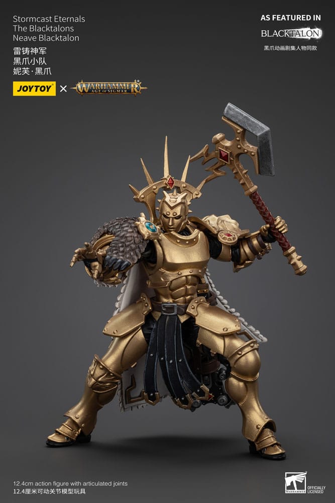 Warhammer Age of Sigmar Action Figure Stormcast Eternals The Blacktalons Neave Blacktalon 20cm6