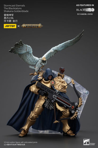 Warhammer Age of Sigmar Action Figure Stormcast Eternals The Blacktalons Shakana Goldenblade 20cm9