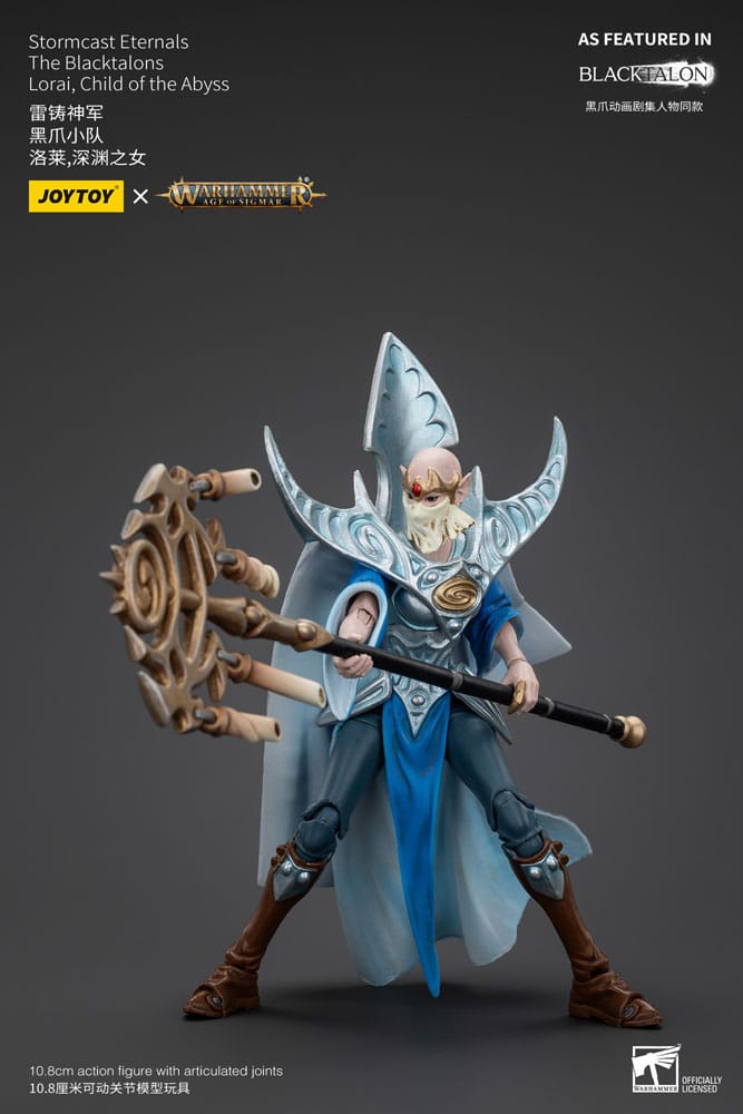 Warhammer Age of Sigmar Action Figure Stormcast Eternals The Blacktalons Lorai Child of the Abyss 20cm7
