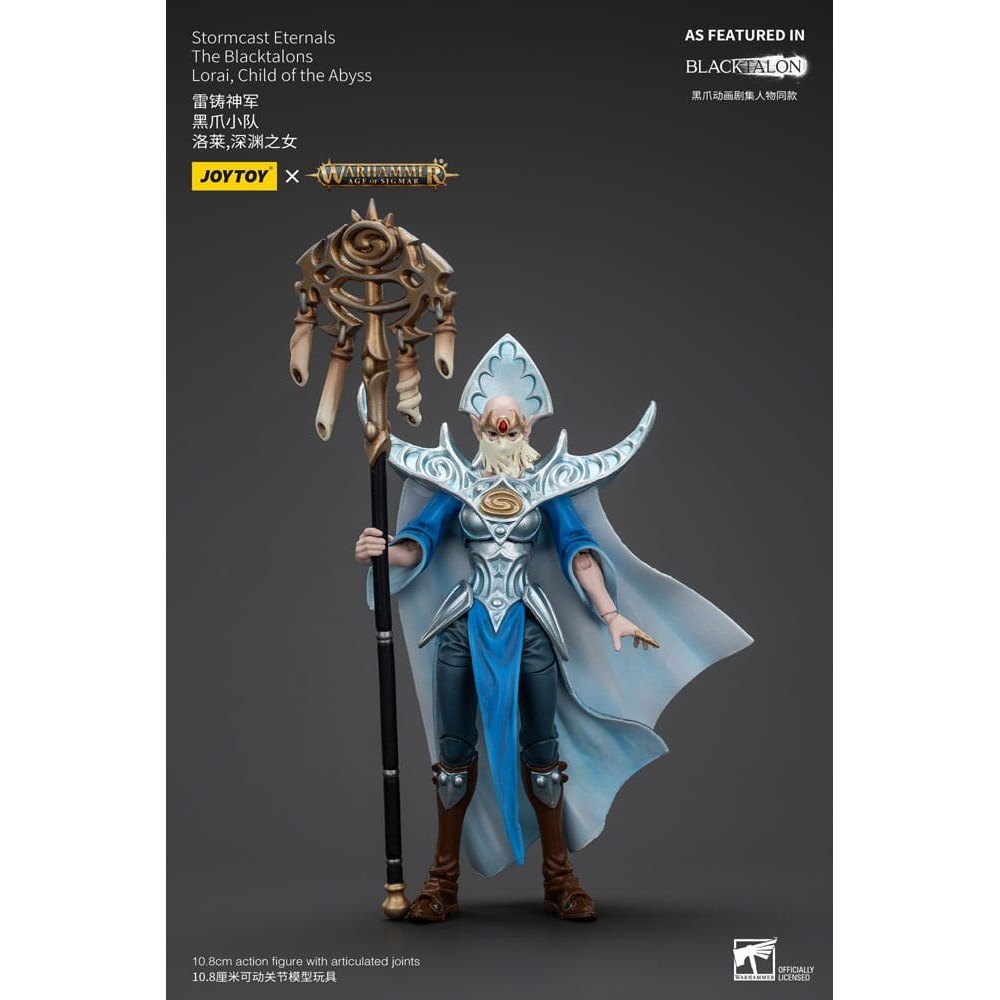 Warhammer Age of Sigmar Action Figure Stormcast Eternals The Blacktalons Lorai Child of the Abyss 20cm1