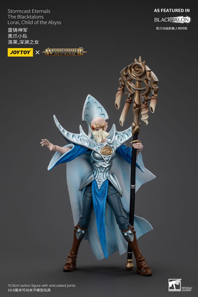 Warhammer Age of Sigmar Action Figure Stormcast Eternals The Blacktalons Lorai Child of the Abyss 20cm10
