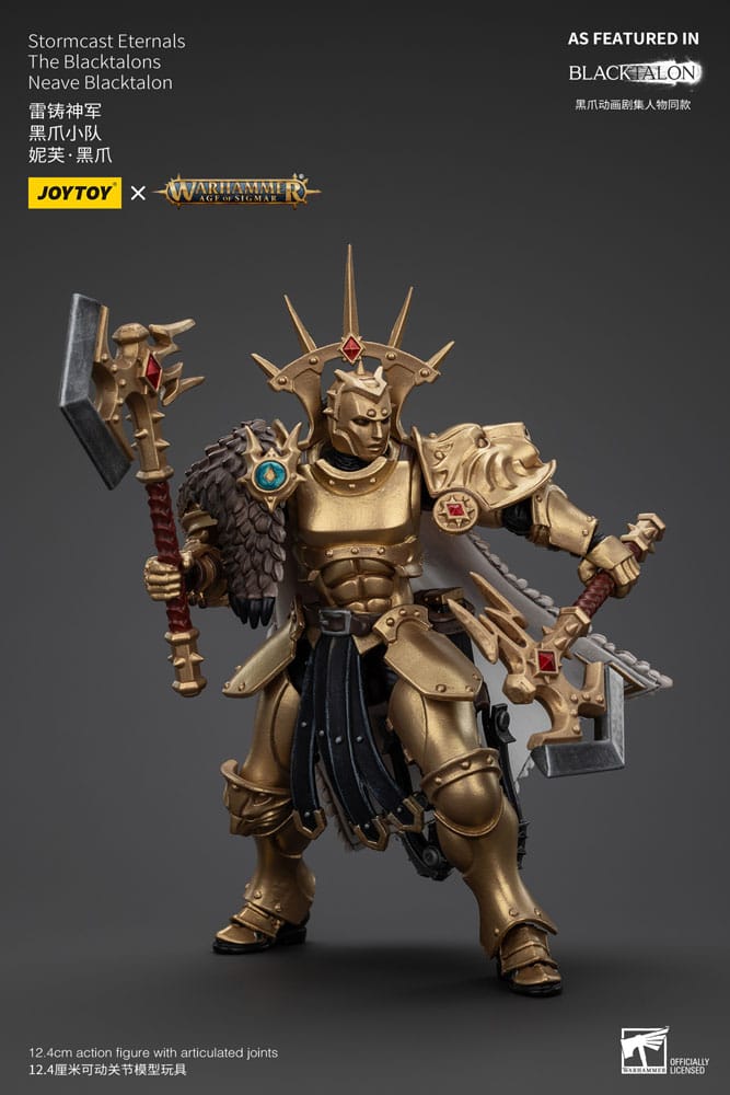 Warhammer Age of Sigmar Action Figure Stormcast Eternals The Blacktalons Neave Blacktalon 20cm4