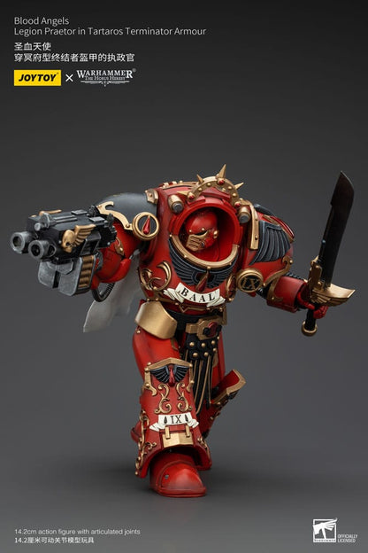 Warhammer The Horus Heresy Action Figure 1/18 Blood Angels Legion Praetor in Tartaros Terminator Armour 14cm6