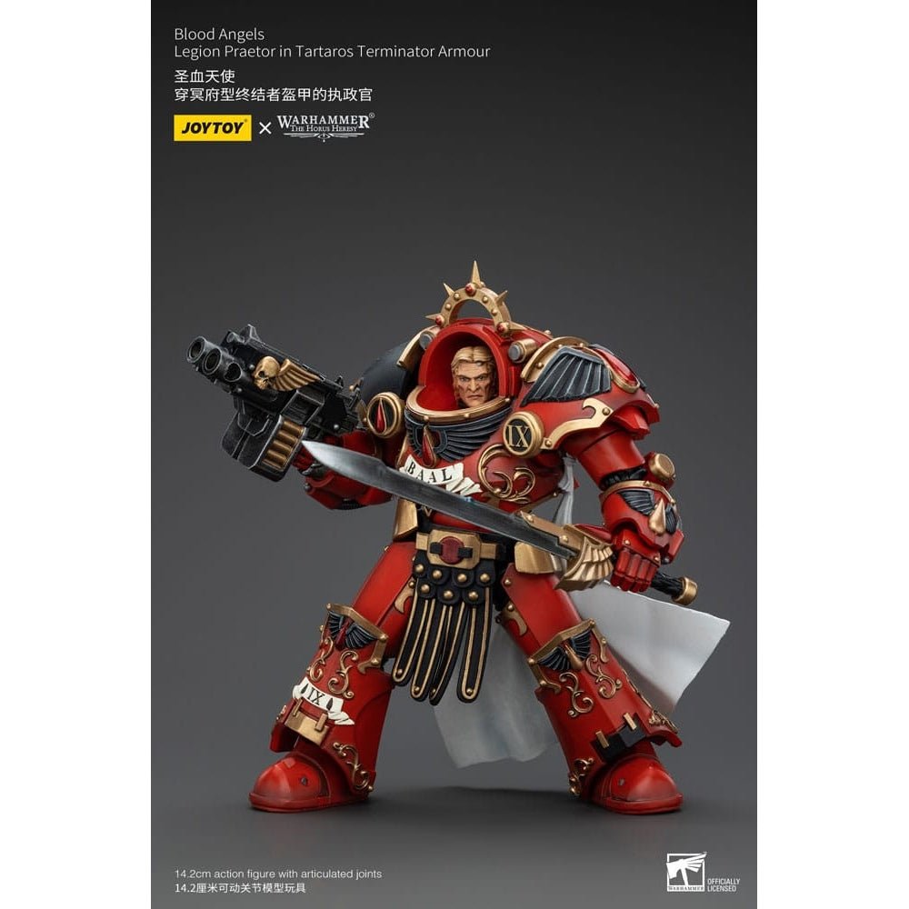 Warhammer The Horus Heresy Action Figure 1/18 Blood Angels Legion Praetor in Tartaros Terminator Armour 14cm1